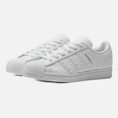 現貨iShoes正品Adidas Superstar W 女鞋白全白愛迪達經典小白鞋休閒鞋FV3397 | 露天拍賣
