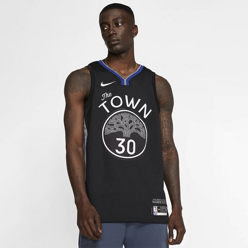 耐克库里球衣 新赛季城市限定nba勇士30号