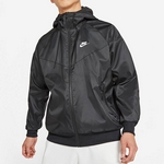 男子透气休闲运动防风连帽夹克外套