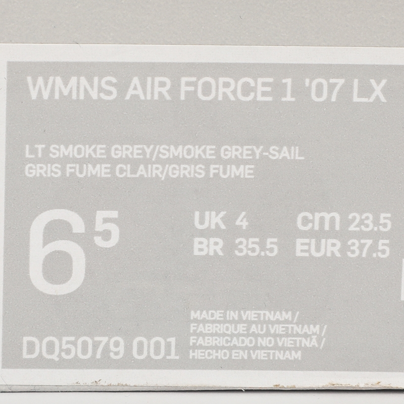 AF1银灰空军一号板鞋女