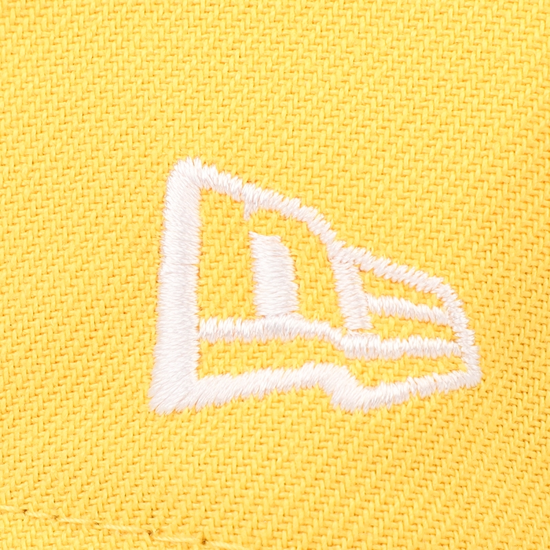 黄色遮阳刺绣棒球帽子