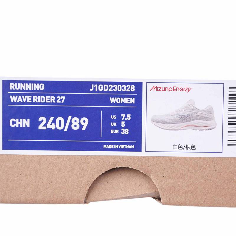 女鞋Wave Rider 27 运动鞋缓震回弹耐磨透气跑步鞋J1GD2303-28-