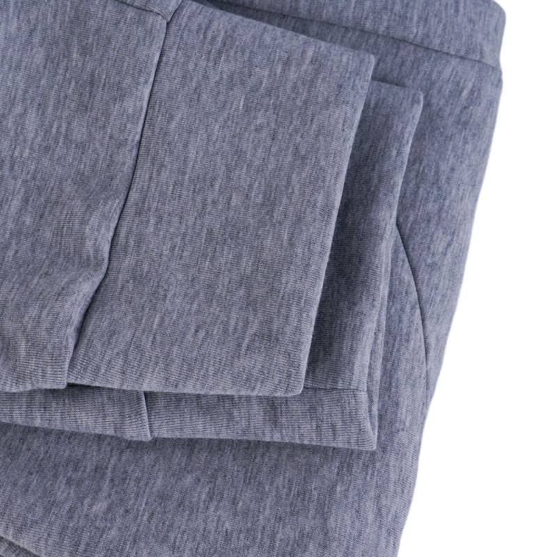 女子抓绒训练运动休闲束脚长裤