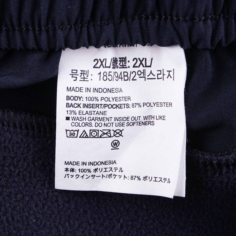 男子训练抓绒运动长裤