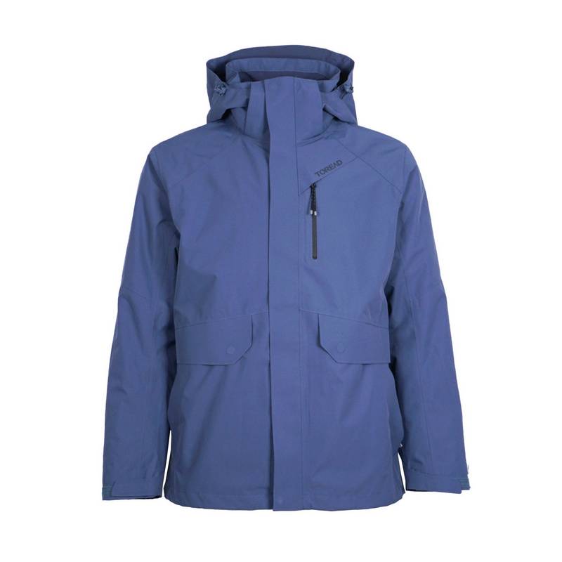 男式套绒户外防水套绒两件套登山服冲锋衣