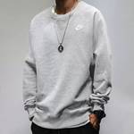 男子运动休闲长袖卫衣套头衫