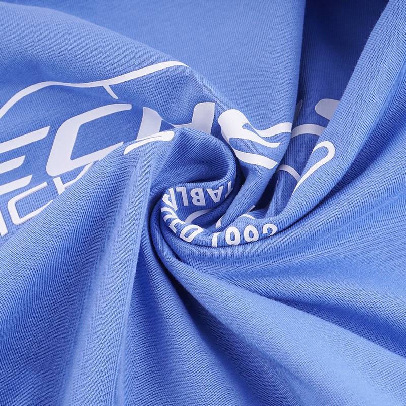 男子全棉简约休闲运动针织T袖衫