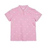 女子满印翻领POLO衫