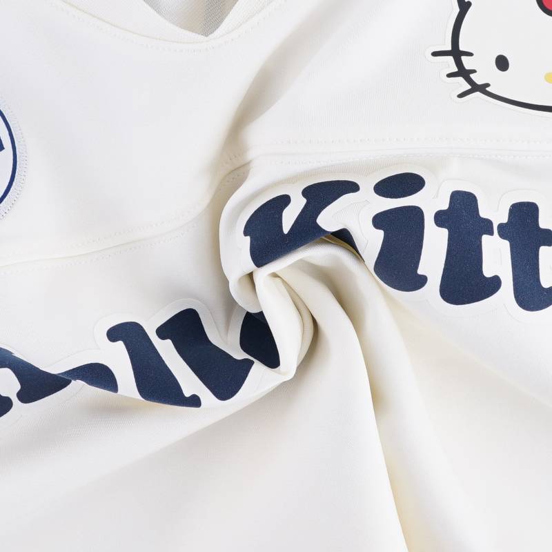 女款HelloKitty百搭印花圆领短T恤