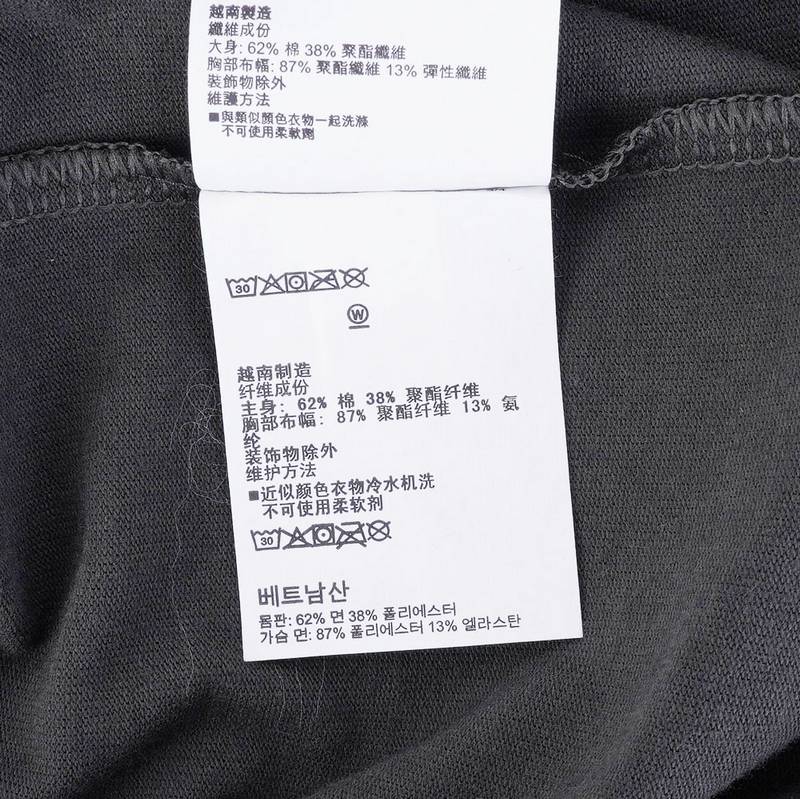 男女情侣城市野趣系列户外运动口袋高克重短袖T恤