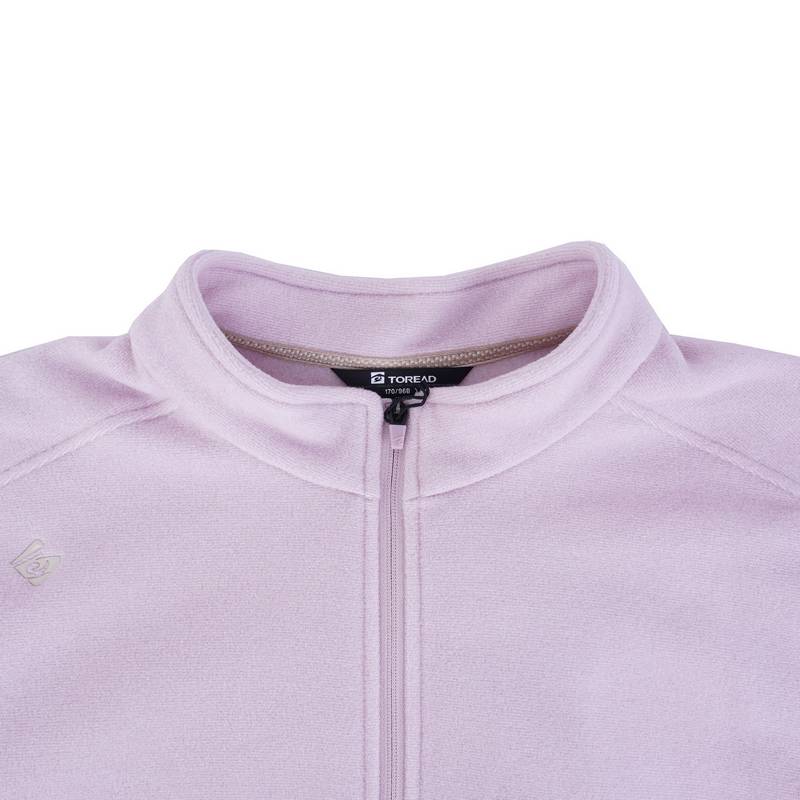 女式超轻套头抓绒服
