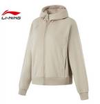 女子加绒保暖宽松连帽运动休闲卫衣