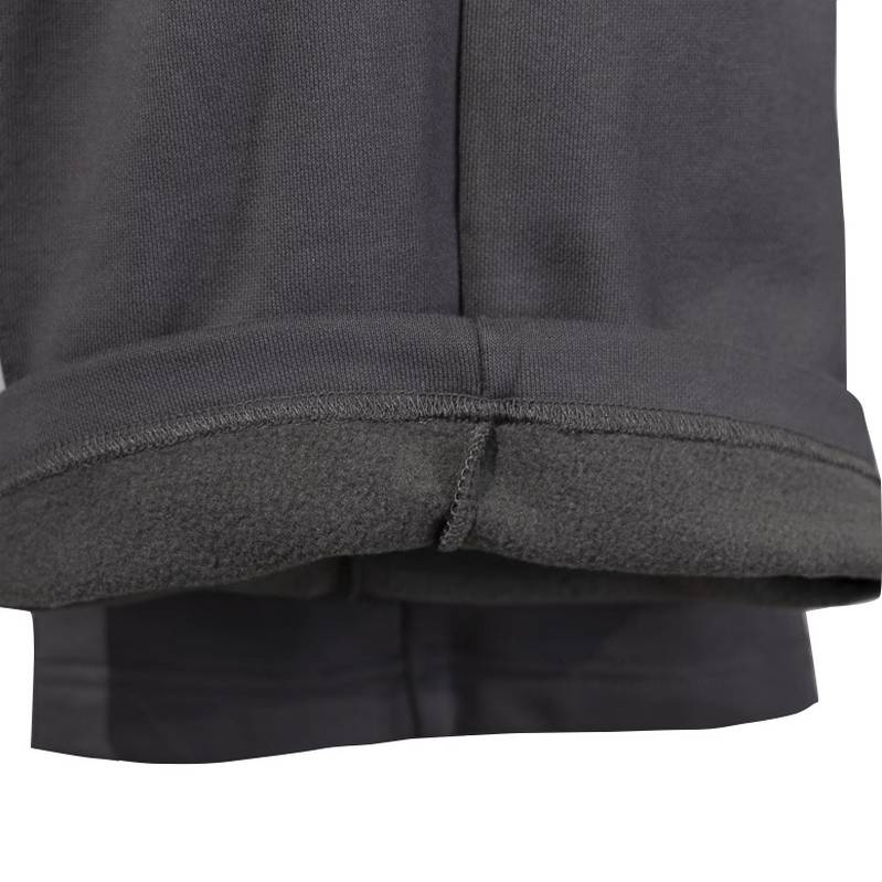 反伍BADFIVE男子加绒保暖宽松直筒运动裤