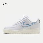 女鞋Air Force 1 AF1白蓝色笑脸空军一号运动休闲板鞋