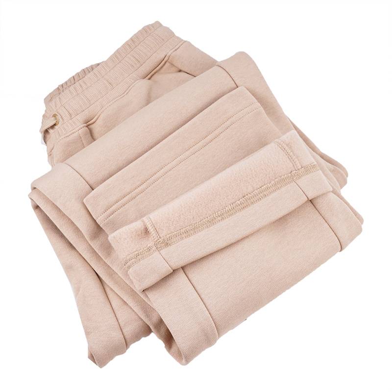 男款薄绒保暖舒适宽松长裤