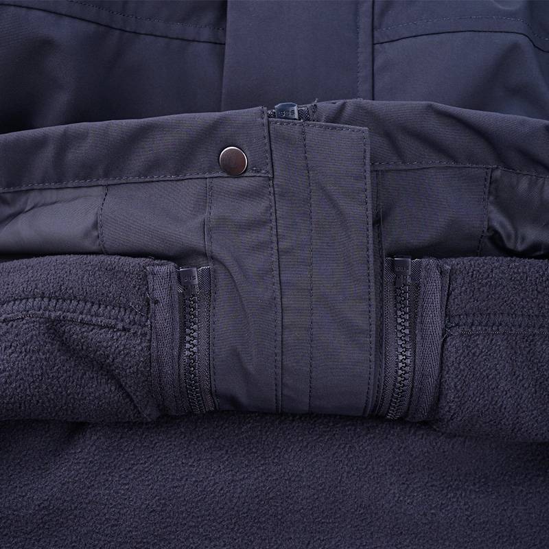 男子三合一绒里外套