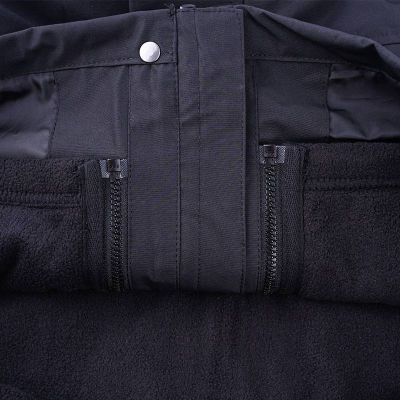 男子三合一绒里外套