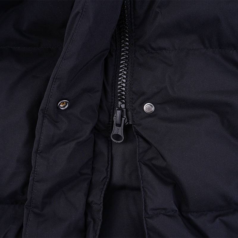 女子立体裁剪鸭绒长羽绒服