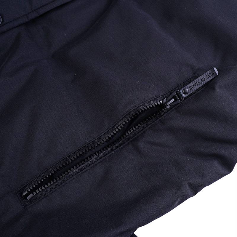 男子宽松鹅绒保暖外套