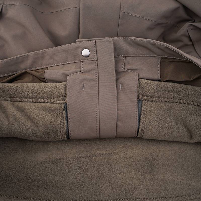 户外男式休闲抓绒两件套冲锋衣