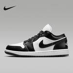 女鞋Air Jordan 1 AJ1黑白熊猫低帮复古板鞋篮球鞋