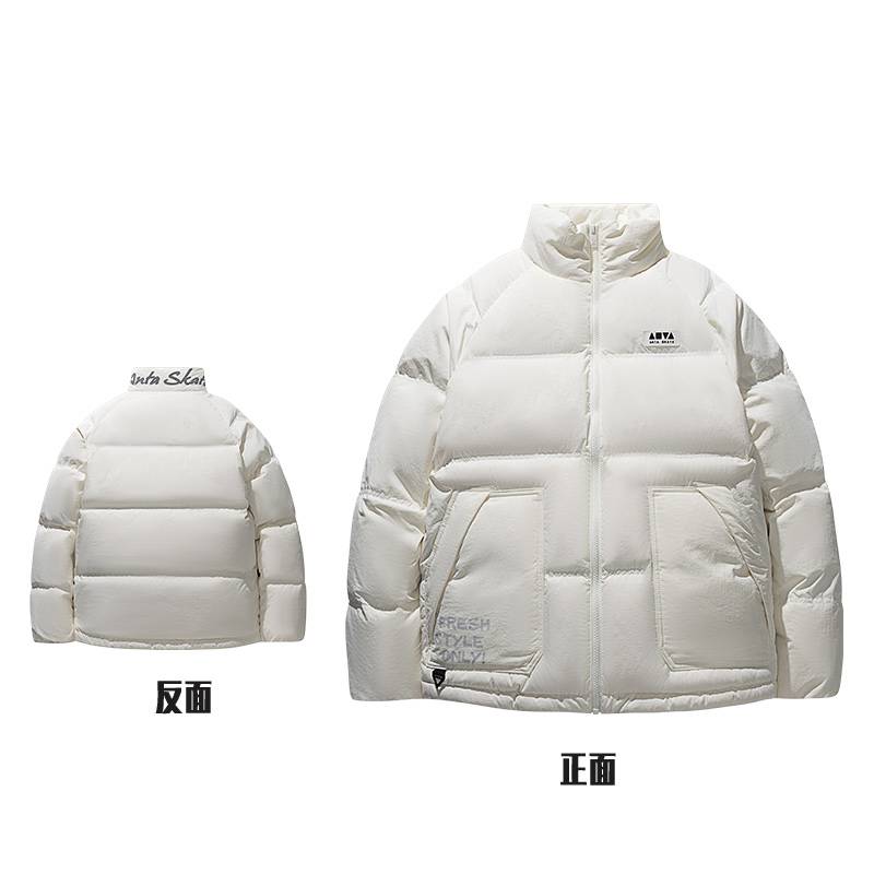 男子立领羽绒服