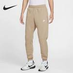 男士针织宽松加绒束脚长裤