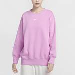 女士加绒圆领保暖休闲运动卫衣