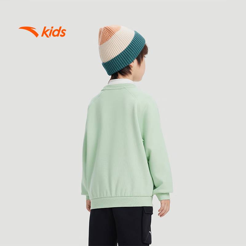 小童环保套头衫圆领加绒卫衣352449757-2