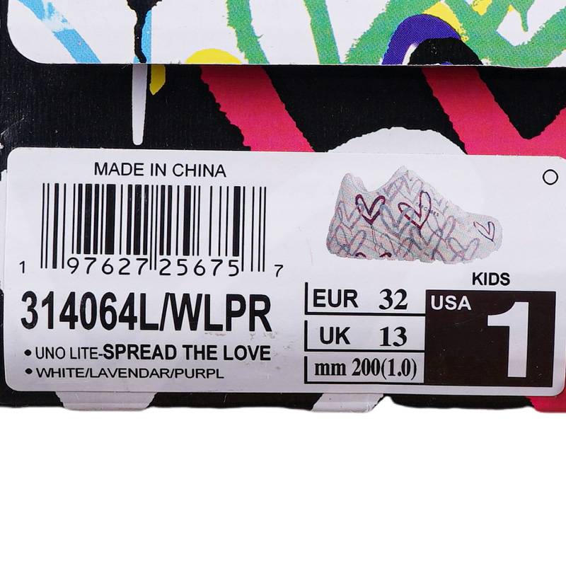 涂鸦低帮板鞋女童时尚休闲鞋314064L-WLPR
