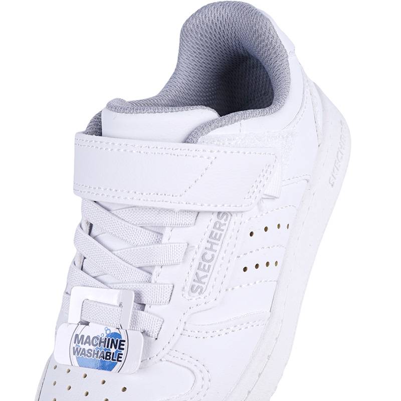 儿童休闲低帮板鞋405638L-WHT