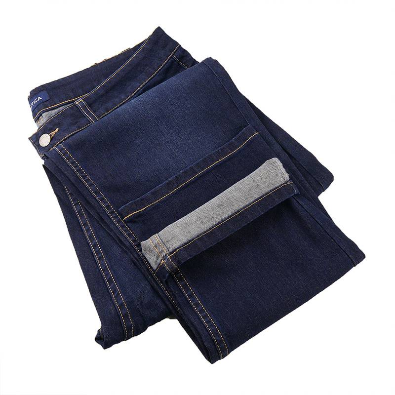 男子凉感牛仔面料经典休闲牛仔裤PO5161