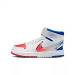 Air Jordan 1 Mid 白色 GS运动休闲复古舒适中帮篮球鞋FQ1281-100