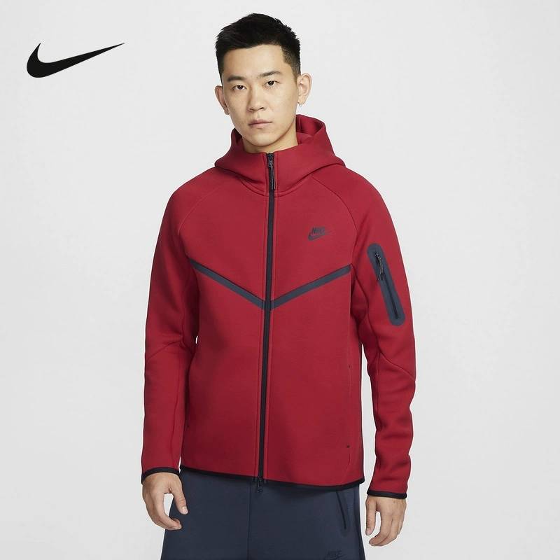 男子连帽宽松休闲针织夹克HV0950-687