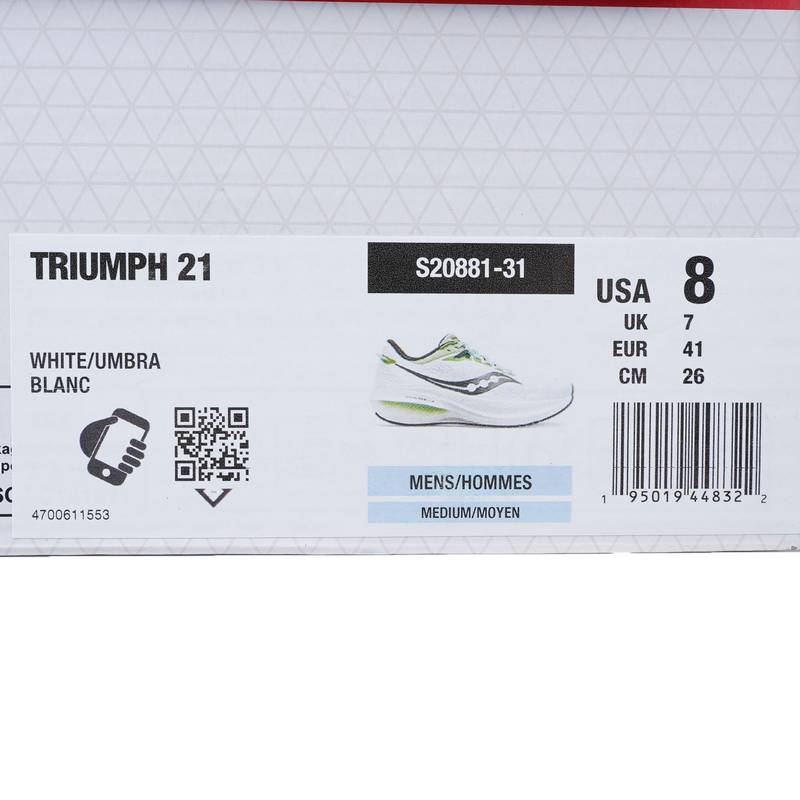 Triumph胜利21男子缓震回弹透气马拉松跑步鞋慢跑鞋S20881-31