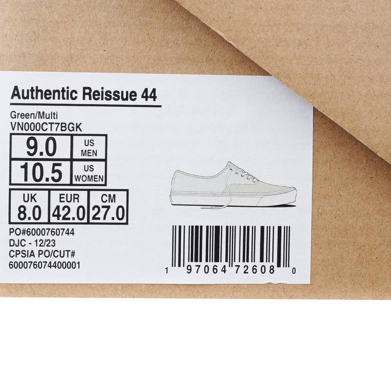 男女同款Authentic Reissue 44运动帆布鞋VN000CT7BGK1