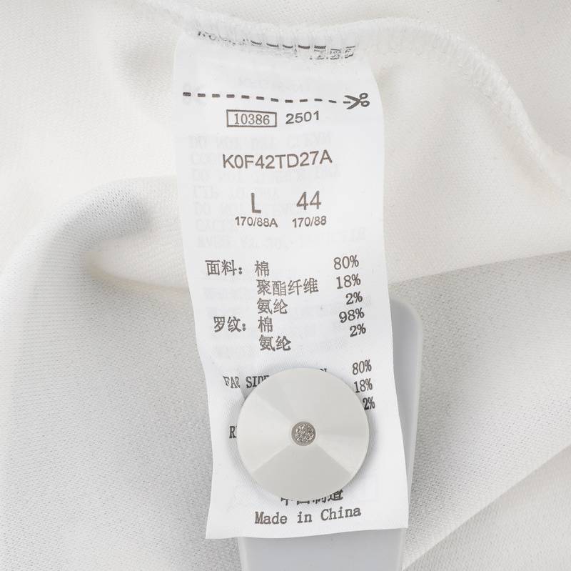 女款运动休闲针织套头短袖T恤K0F42TD27A-012