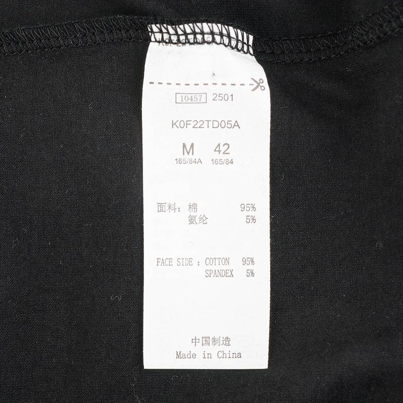 女款运动休闲时尚圆领短袖T恤K0F22TD05A-990