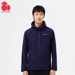 男子薄软壳连帽休闲夹克F2913907
