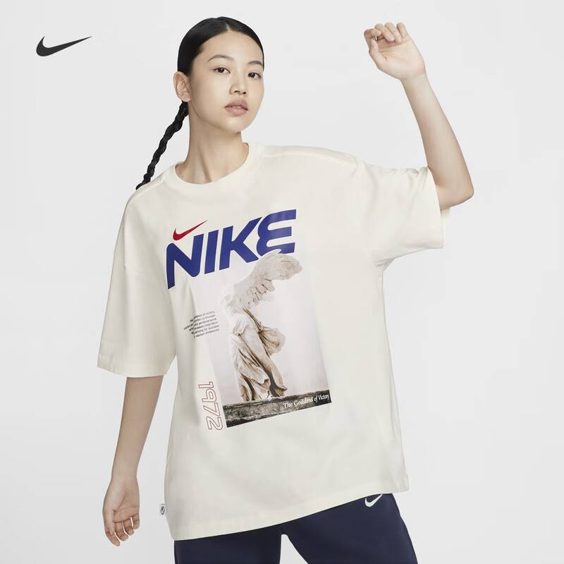 女子水洗 Oversize 风T恤