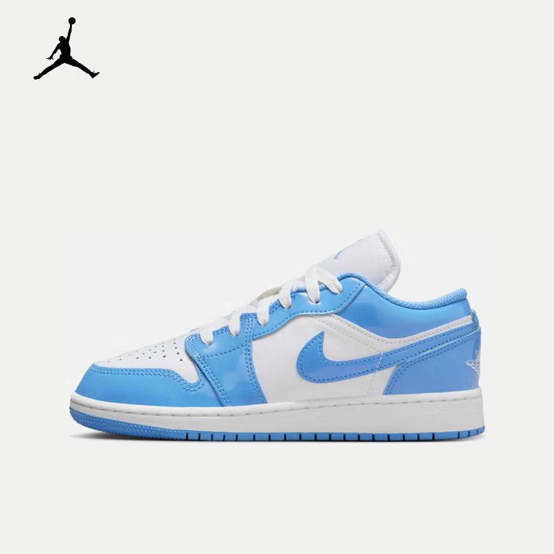 大童AIR JORDAN 1 LOW低帮AJ1潮流复古百搭耐磨轻便运动鞋 FZ3929-114