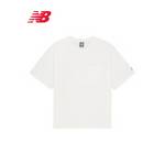 男子闲圆领短袖T恤AMT52382-WT