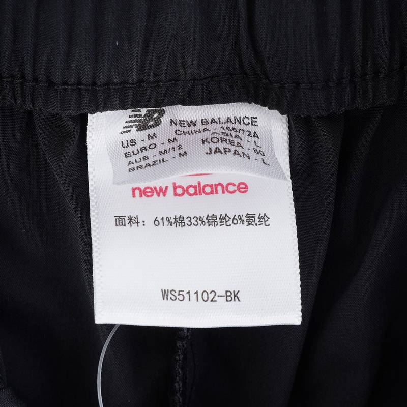 女子梭织运动短裤WS51102-BK