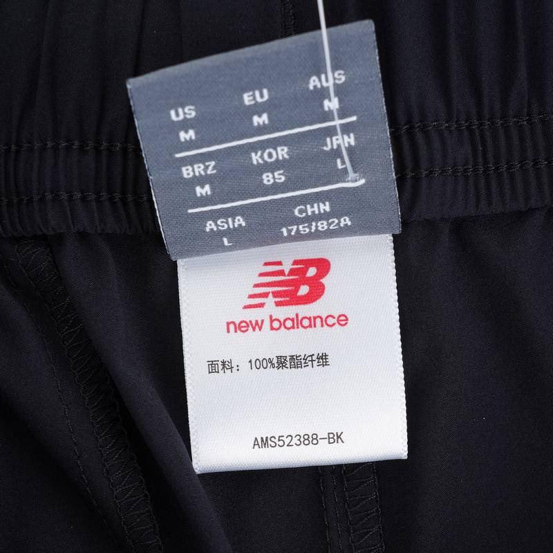 男子休闲梭织短裤AMS52388-BK