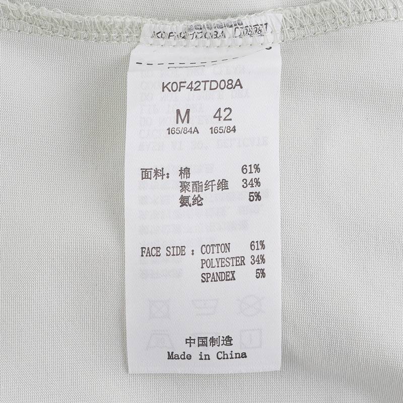 女子运动休闲短袖圆领T恤K0F42TD08A-3077