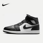 男鞋Air Jordan 1 AJ1黑白熊猫中帮板鞋休闲篮球鞋DQ8426-010