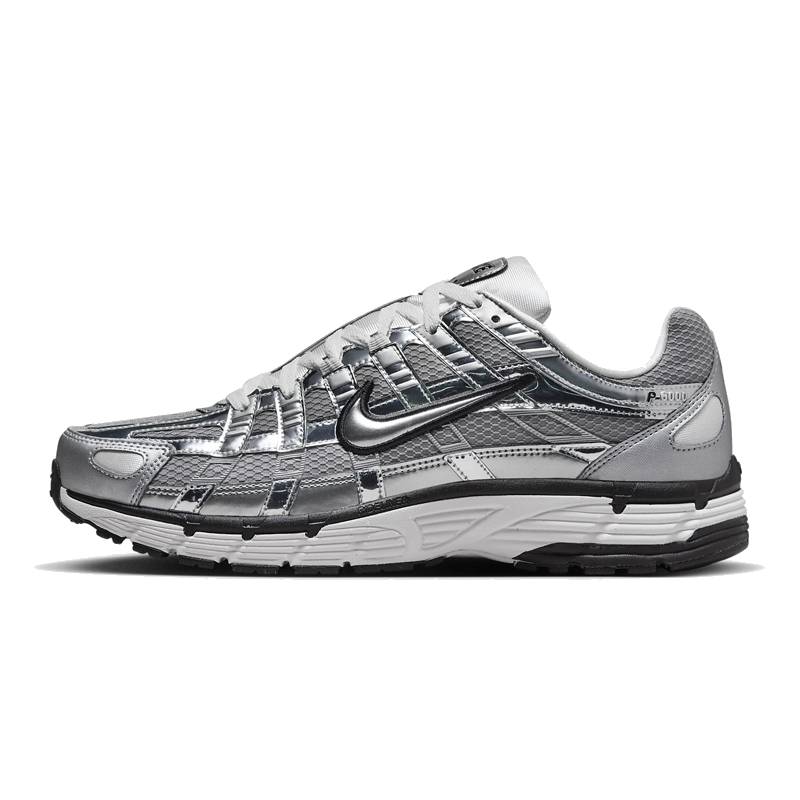 男子NIKE P-6000户外运动缓震灰色休闲鞋CN0149-001