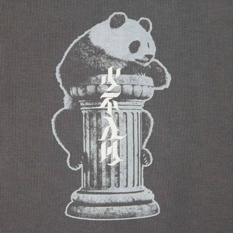 反伍BADFIVE少不入川男士套头衫宽松运动卫衣AWDV799-1
