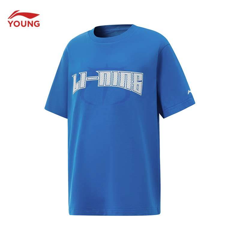 男大童篮球系列排湿速干宽松短袖T恤YTSV007-2