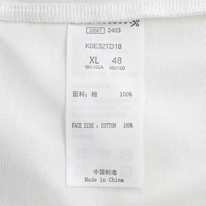 男休闲T恤字母半袖